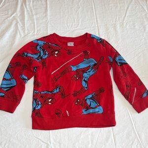 Marvel Red Crewneck Sweatshirt - Bold Red